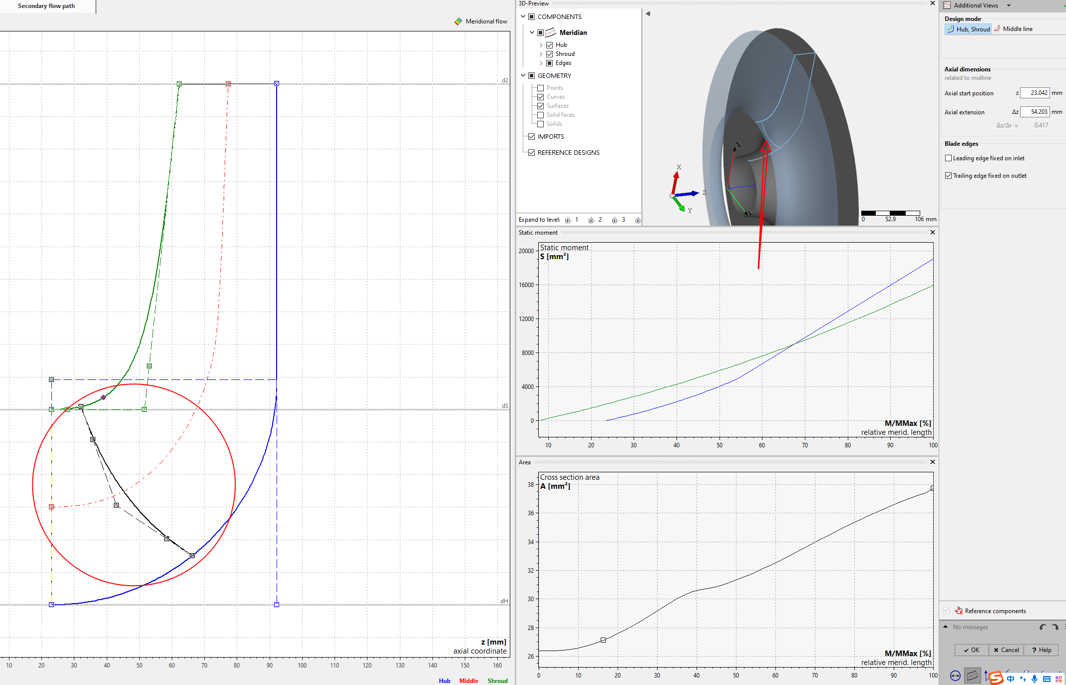 螺旋离心泵叶片进口边的形状控制要点